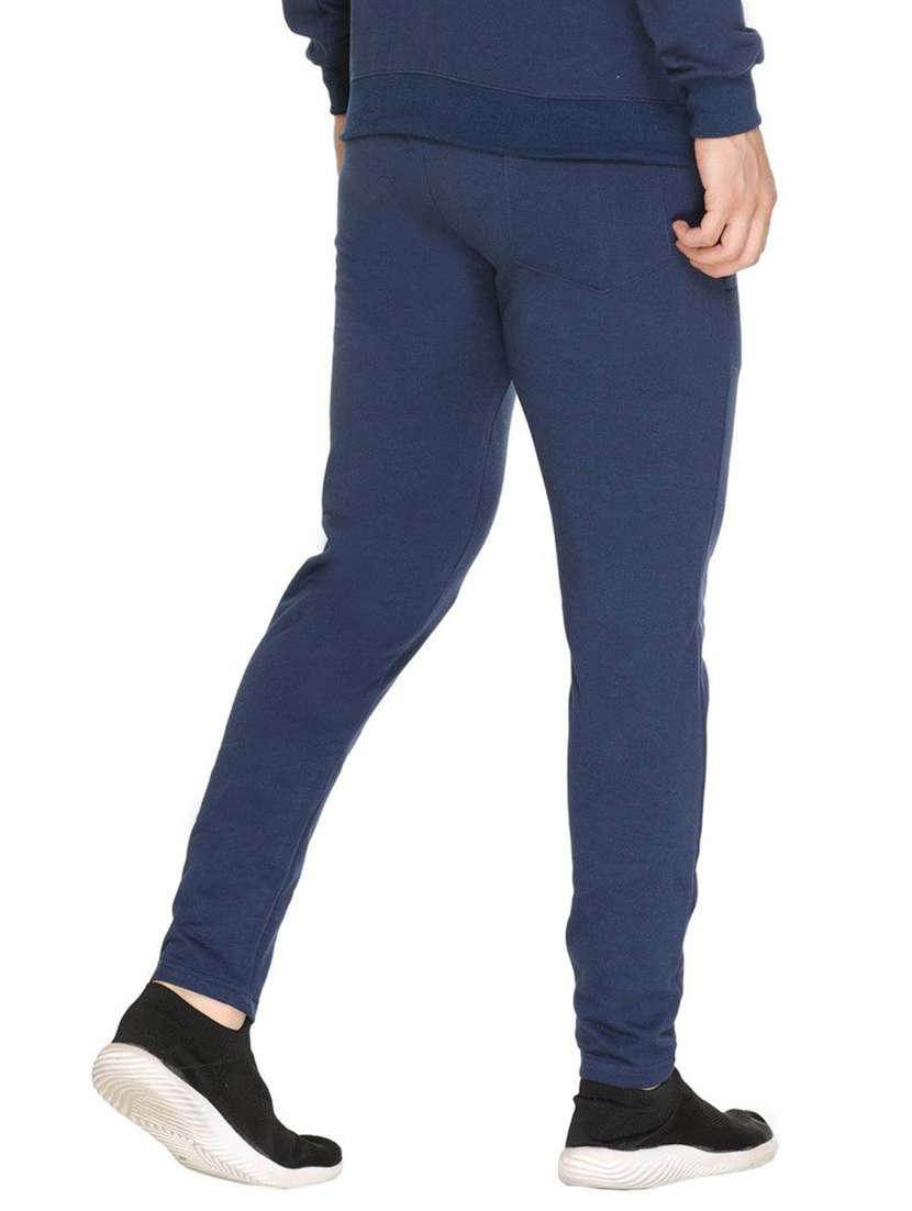 mid rise solid ankle length track pant - 19694593 - Standard Image - 2