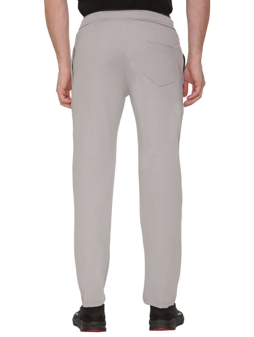 mid rise solid ankle length track pant - 19694612 -  Standard Image - 2