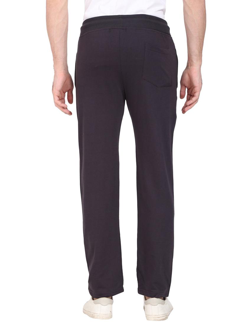 mid rise solid ankle length track pant - 19694685 - Standard Image - 2