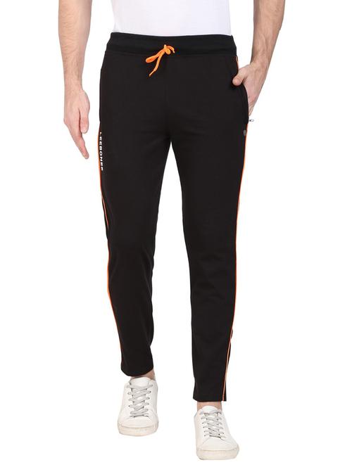 mid rise solid ankle length track pant - 19694702 -  Standard Image - 0