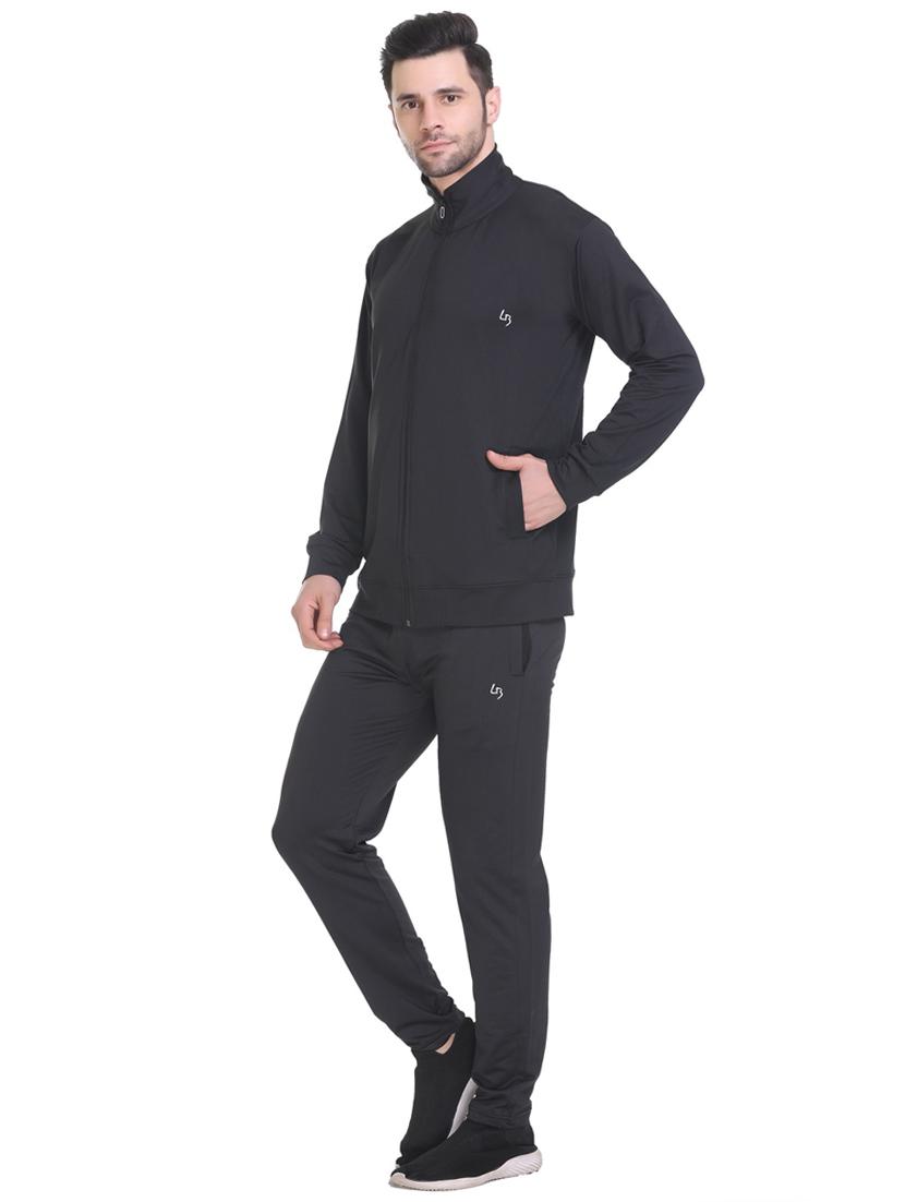 mid rise solid ankle length track suit - 19694724 - Standard Image - 2