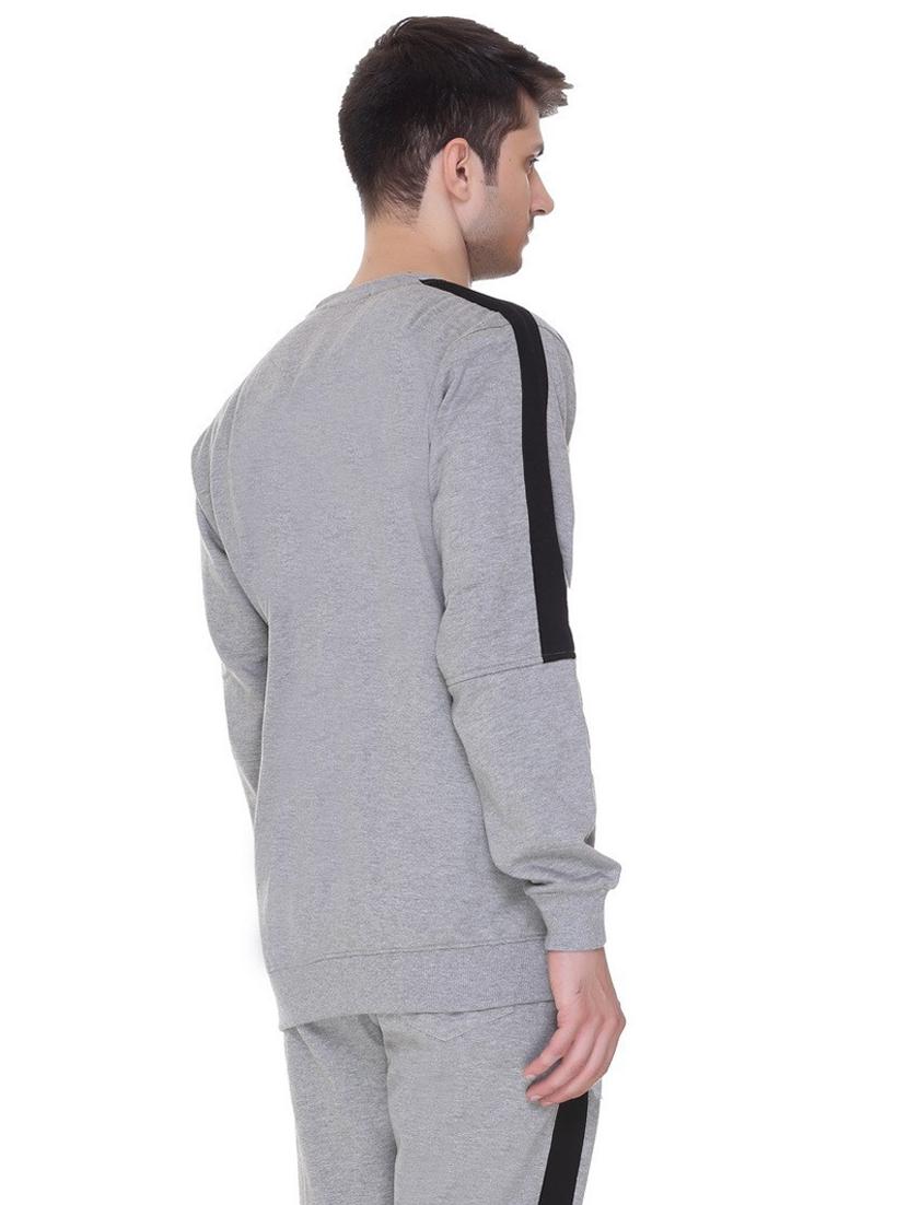 mens chest print sweatshirt - 19694733 - Standard Image - 2