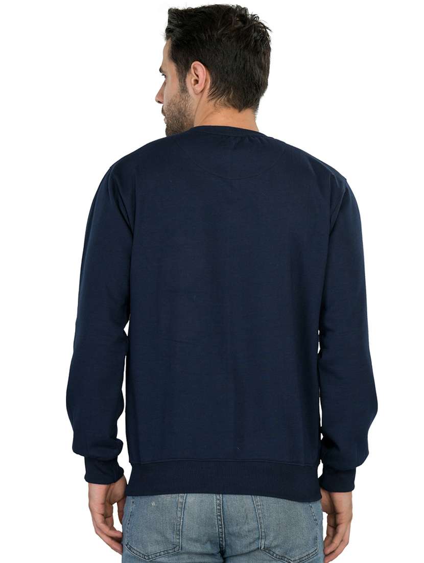 mens placement print sweatshirt - 19694764 - Standard Image - 2