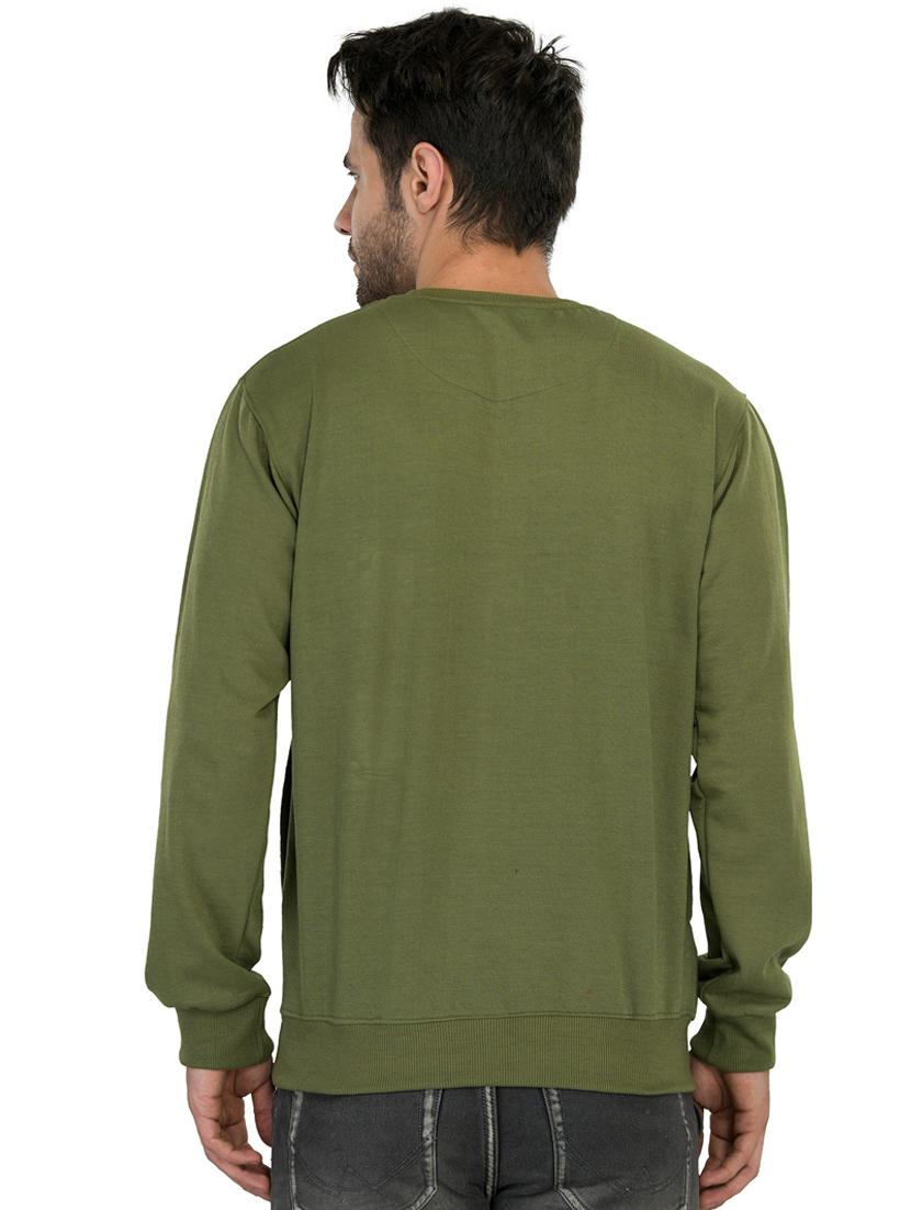 mens placement print sweatshirt - 19694765 - Standard Image - 2