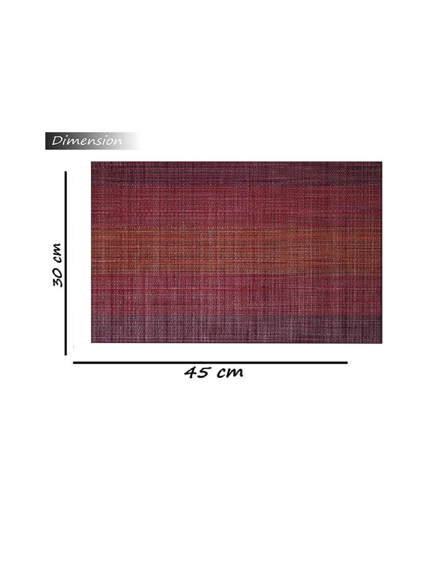 winner rectangular table placemats - 19695129 -  Standard Image - 2