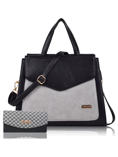 multi colored leatherette (pu) handbag - 19695849 - Standard Image - 0