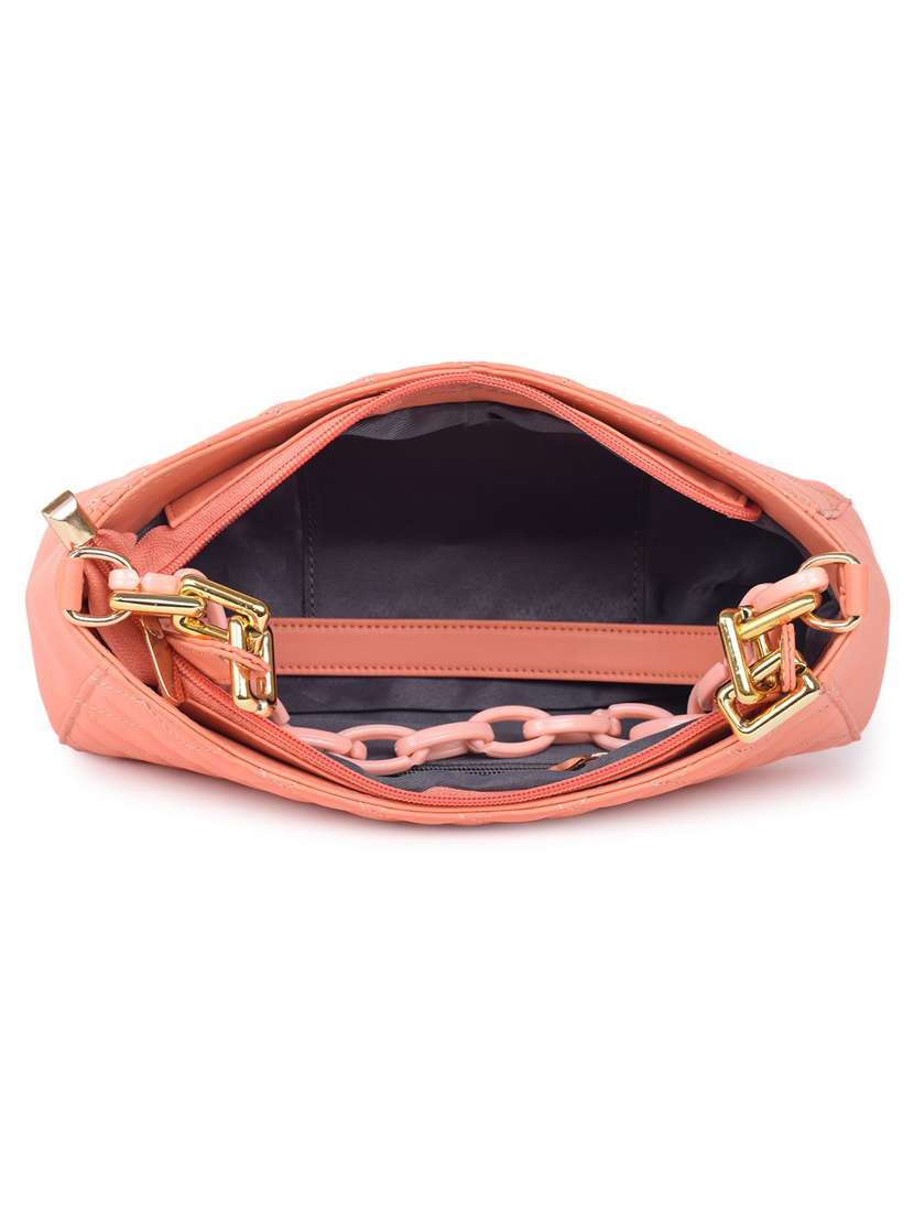 pink leatherette (pu) handbag - 19695891 -  Standard Image - 2