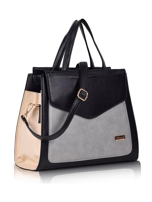 multi colored leatherette (pu) handbag - 19695894 - Standard Image - 0