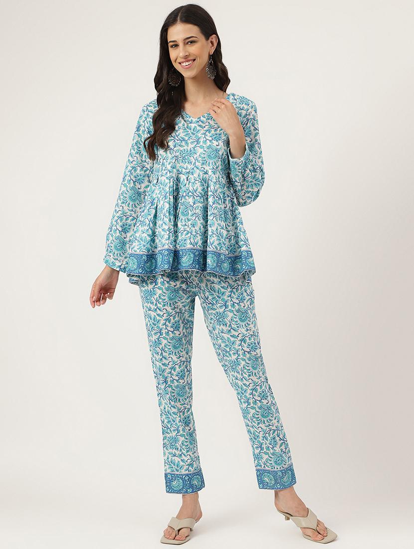 floral print  co-ord set