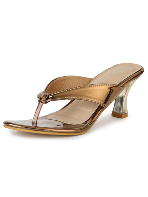 t-strap slip on sandal - 19695994 - Standard Image - 2