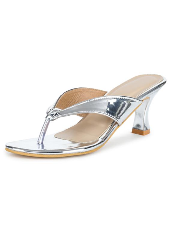 t-strap slip on sandal - 19695996 - Standard Image - 2