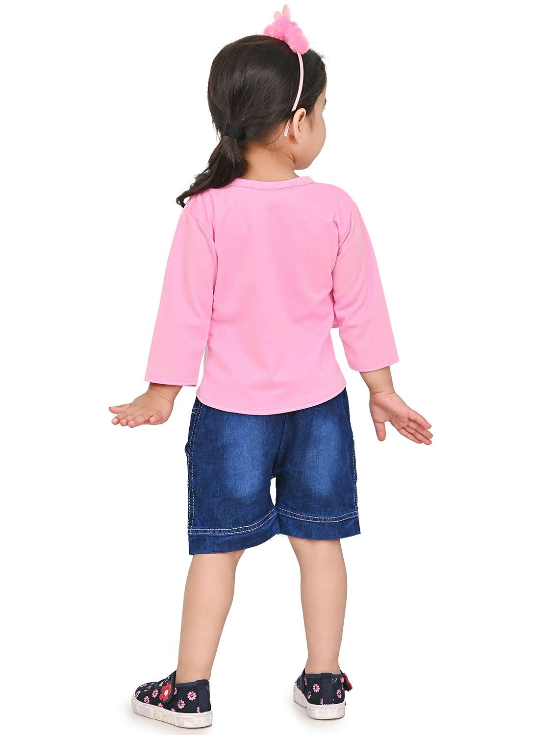 girls printed shorts set - 19697098 - Standard Image - 2