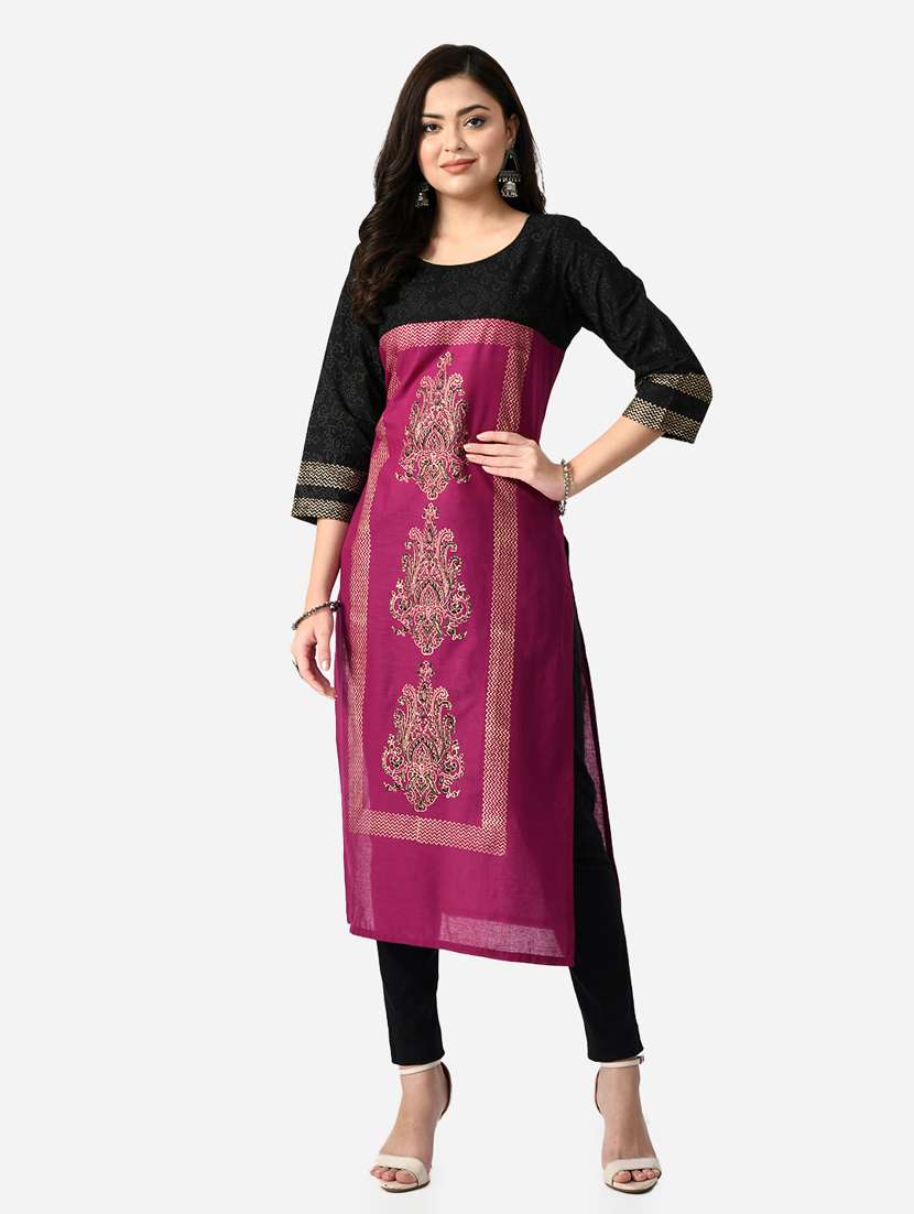 women's straight kurta