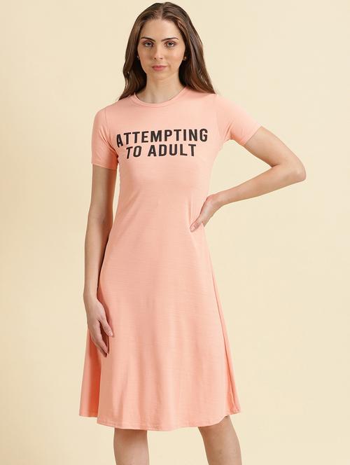 women's  typography dress - 19698849 -  Standard Image - 0