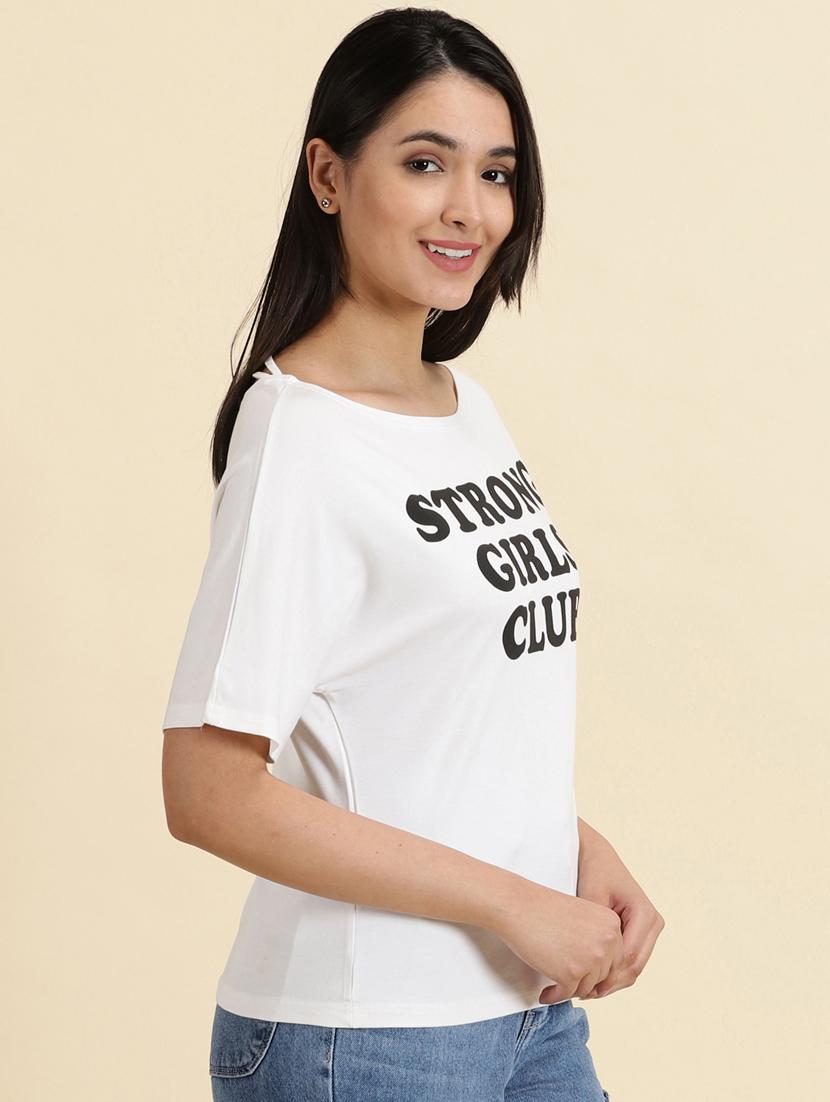 women's straight boat neck top - 19699148 - Standard Image - 2
