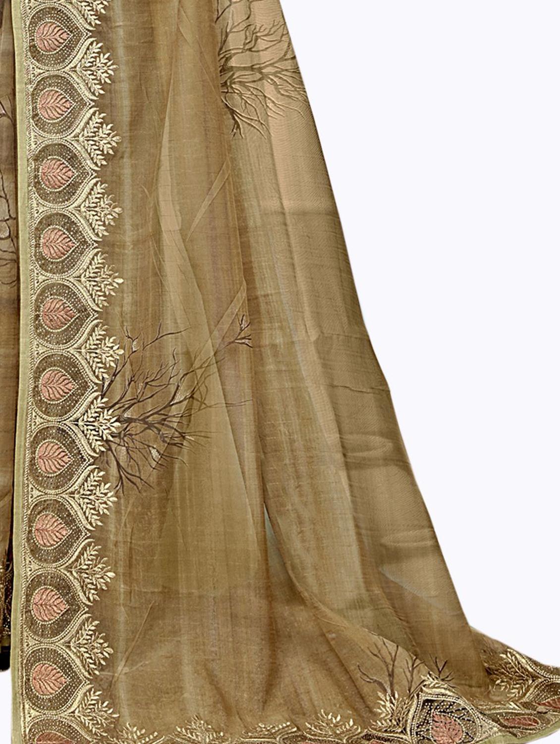 self designed woven saree with blouse - 19700023 - Standard Image - 2