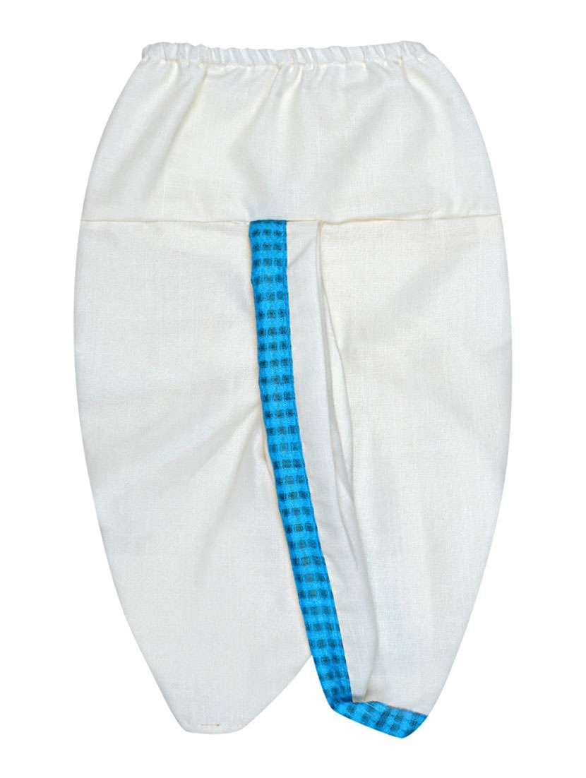check woven dhoti kurta set - 19701188 - Standard Image - 2
