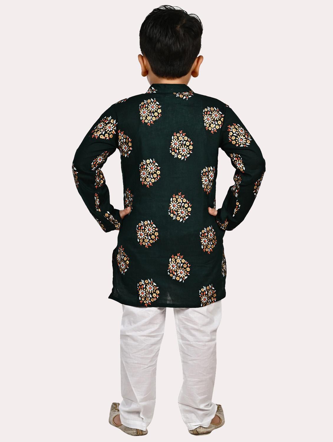 floral print kurta set - 19701209 - Standard Image - 2