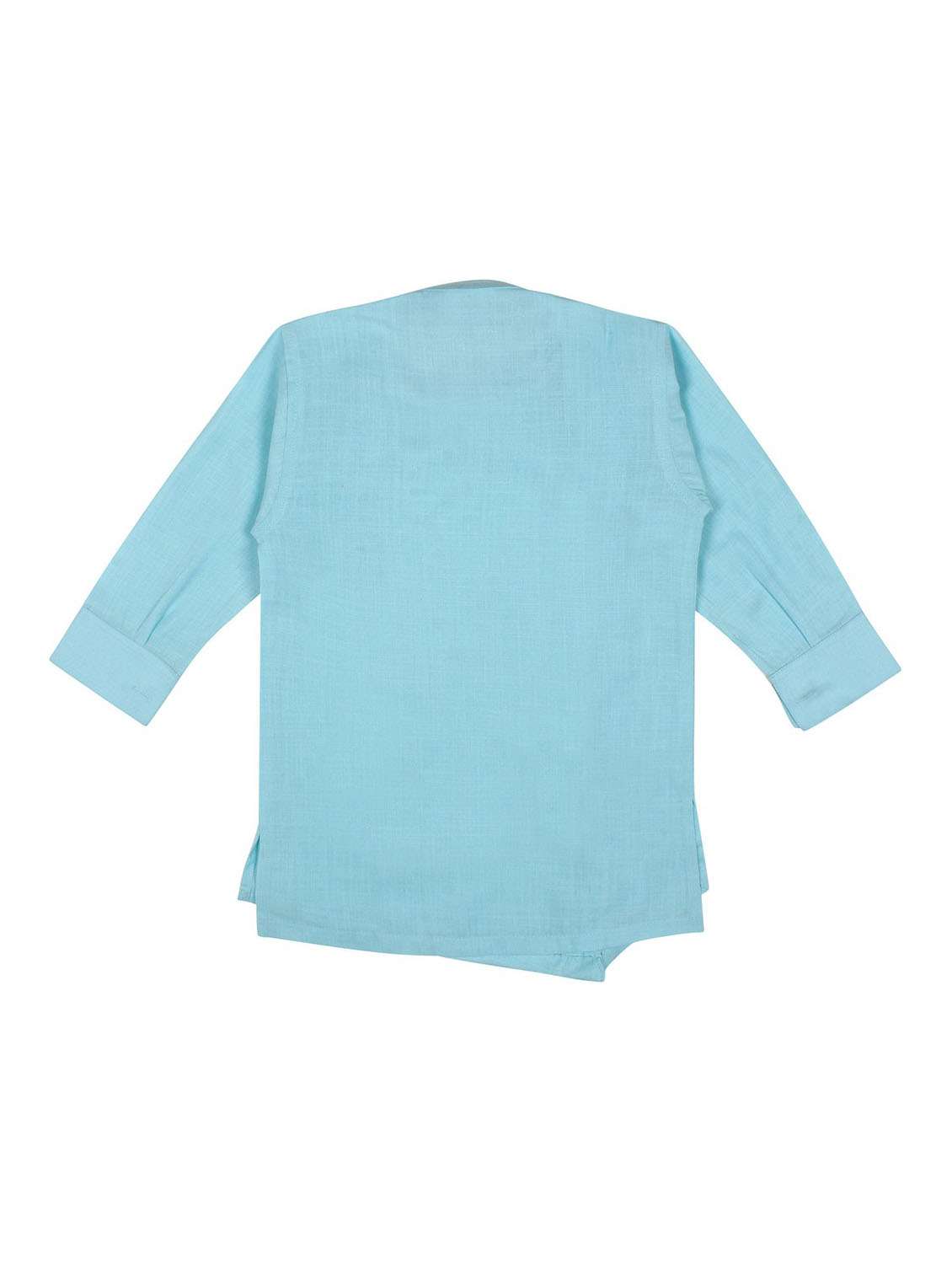 boys solid kurta set - 19701212 -  Standard Image - 2