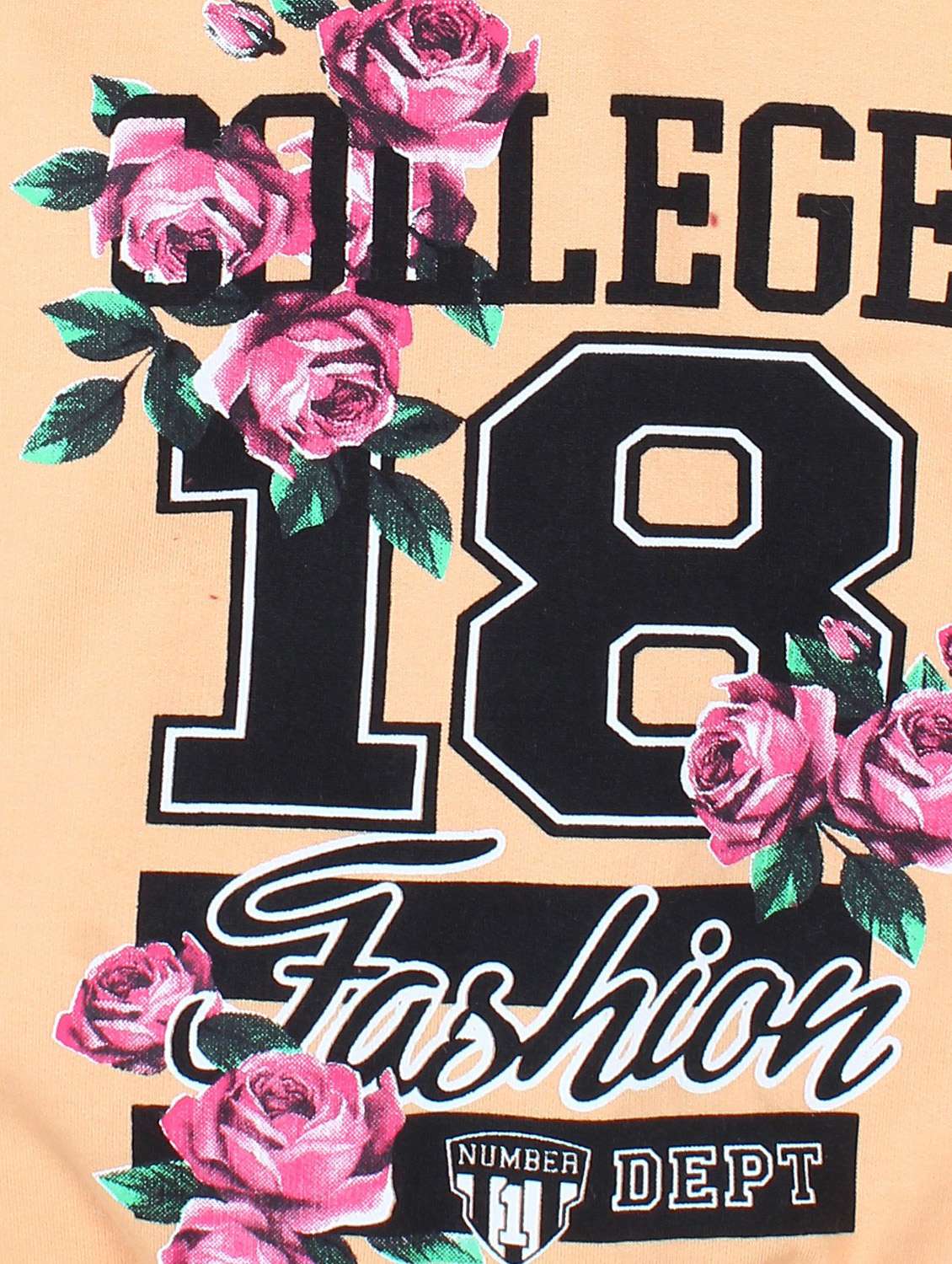 front print hood neck sweatshirt - 19701296 - Standard Image - 2