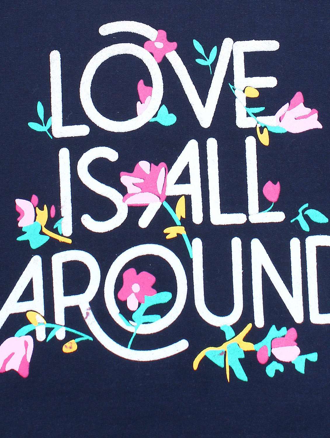front print round neck sweatshirt - 19701308 - Standard Image - 2