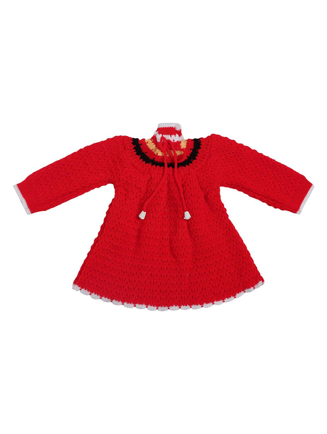 girls self design full length set with cap - 19701330 - Standard Image - 2