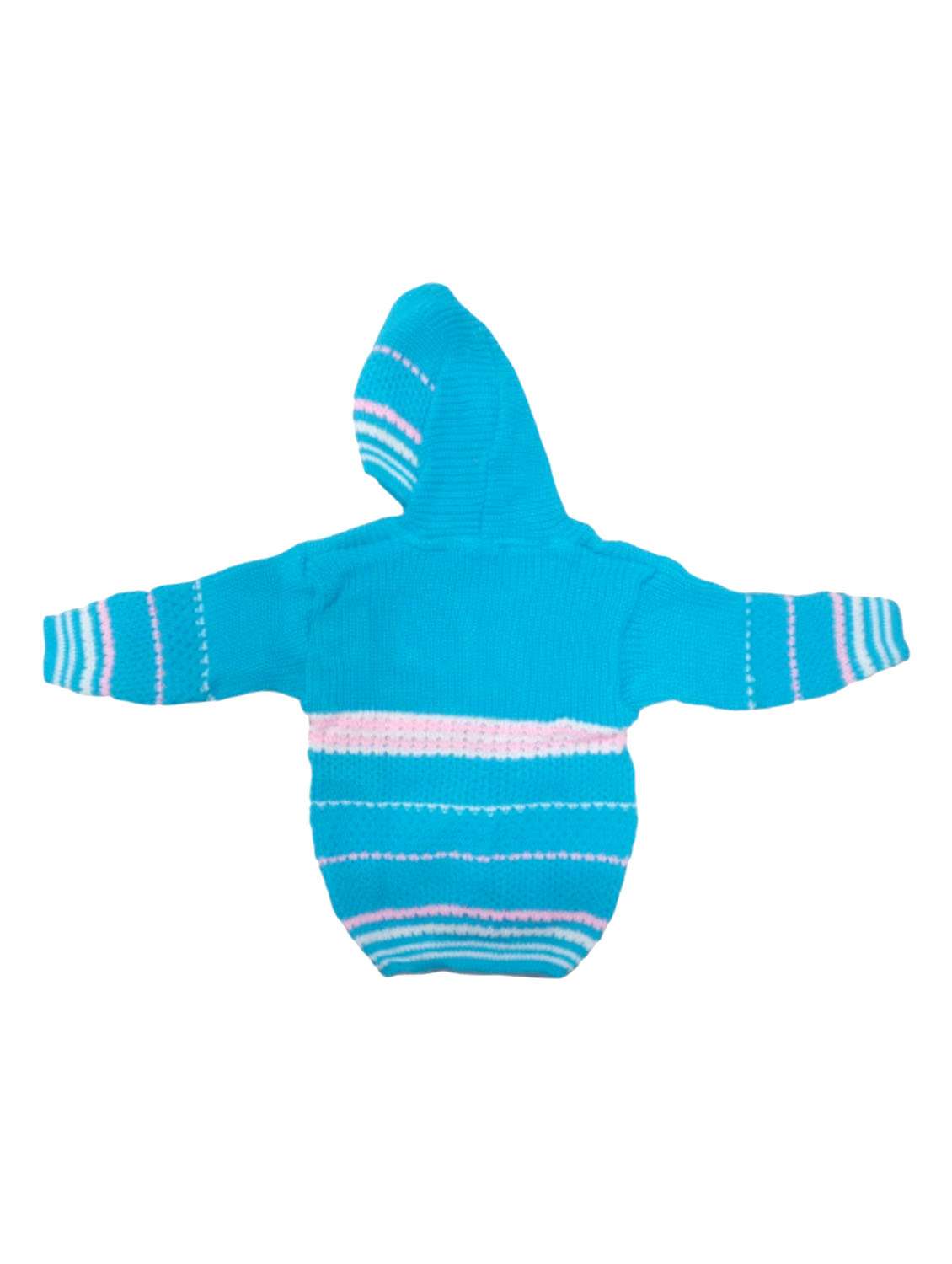 boy self design sweater with cap and socks set - 19701339 - Standard Image - 2