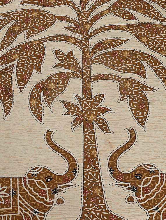 indhome life multicolor pure cotton set of 6 pcs jaipuri traditional pattern diwan set - 19701377 - Standard Image - 2