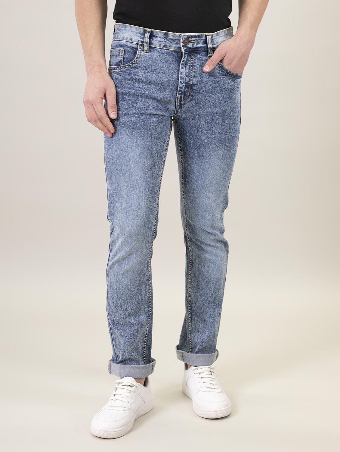 mens slim fit plain jeans