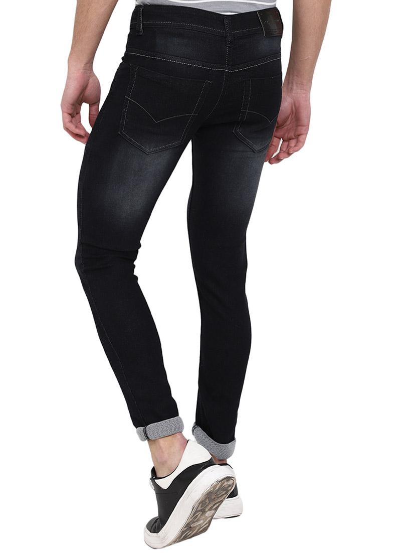 mens slim fit plain jeans - 19701520 - Standard Image - 2