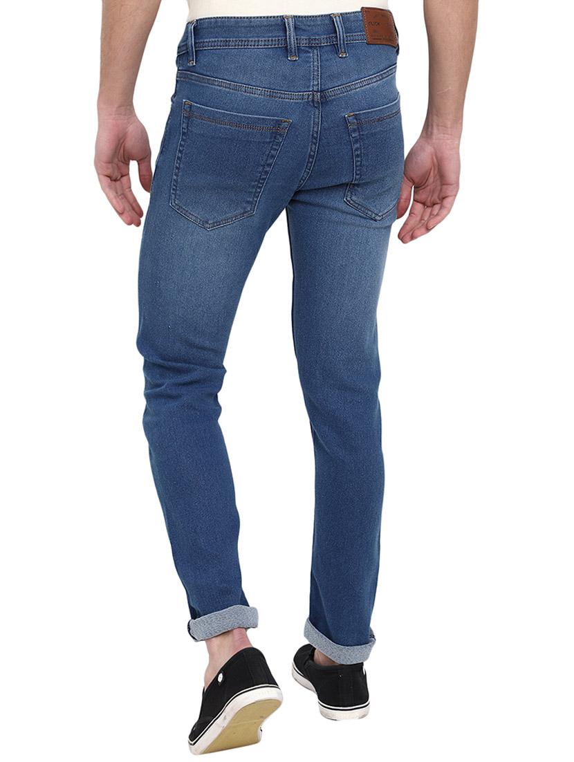 mens slim fit plain jeans - 19701521 - Standard Image - 2
