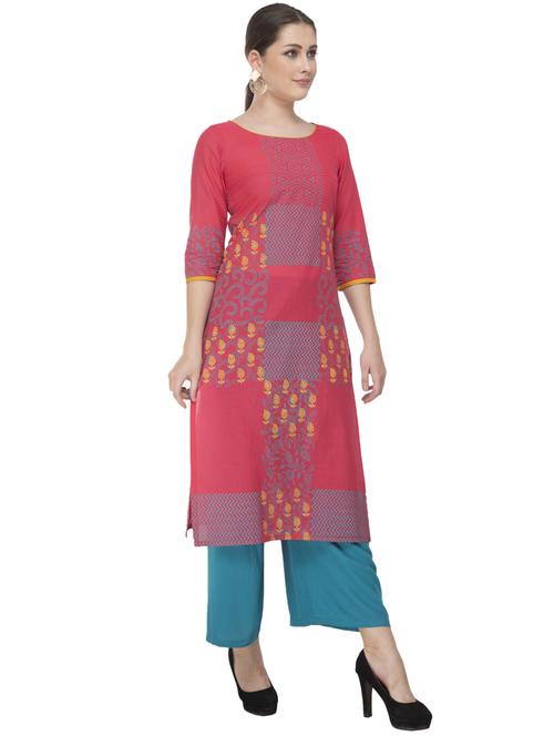 women's straight kurta - 19701585 -  Standard Image - 0