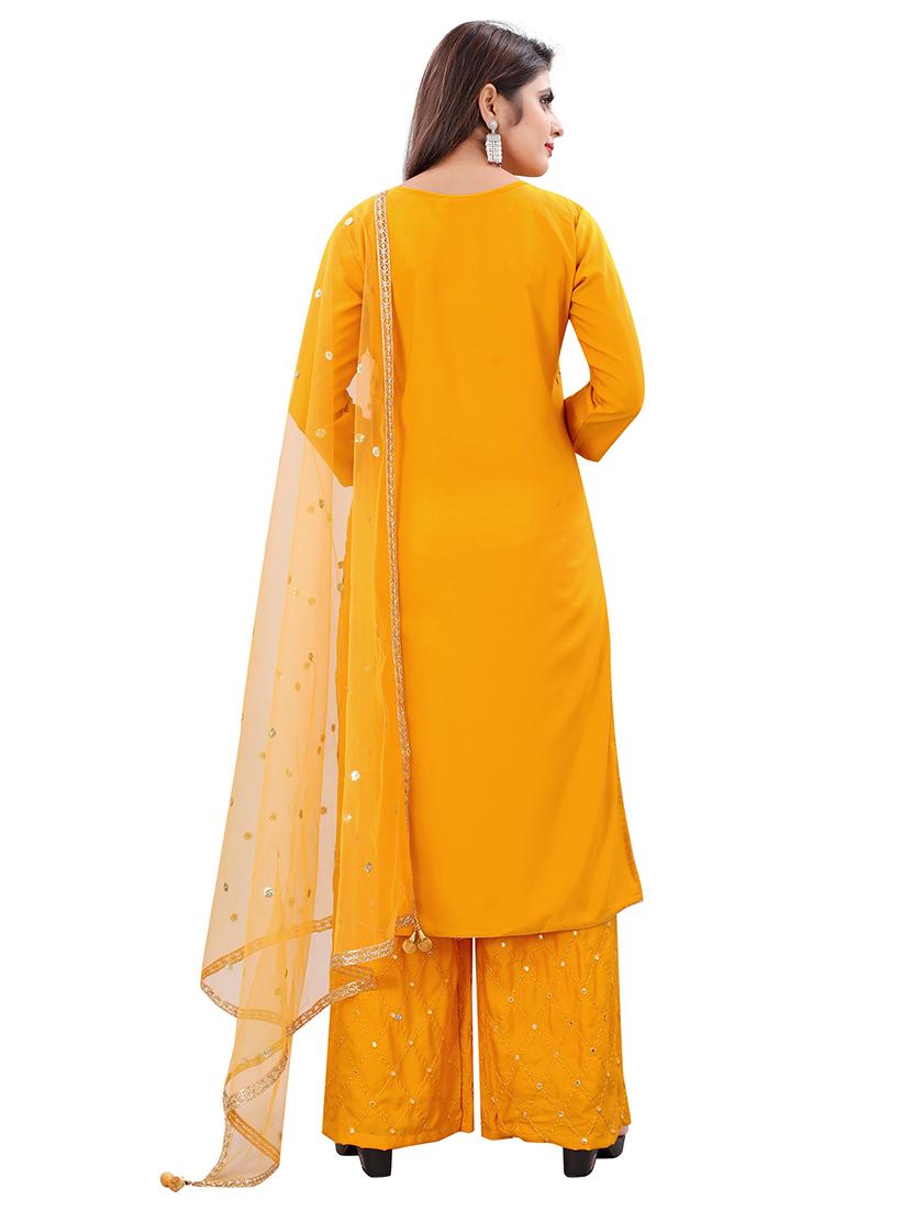 women embroidered kurta pant set - 19703568 - Standard Image - 2