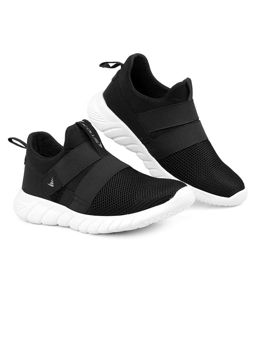 black slip on sport shoe - 19703735 - Standard Image - 2