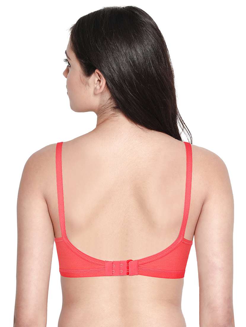 orange poly spandex tshirt bra - 19706988 - Standard Image - 2