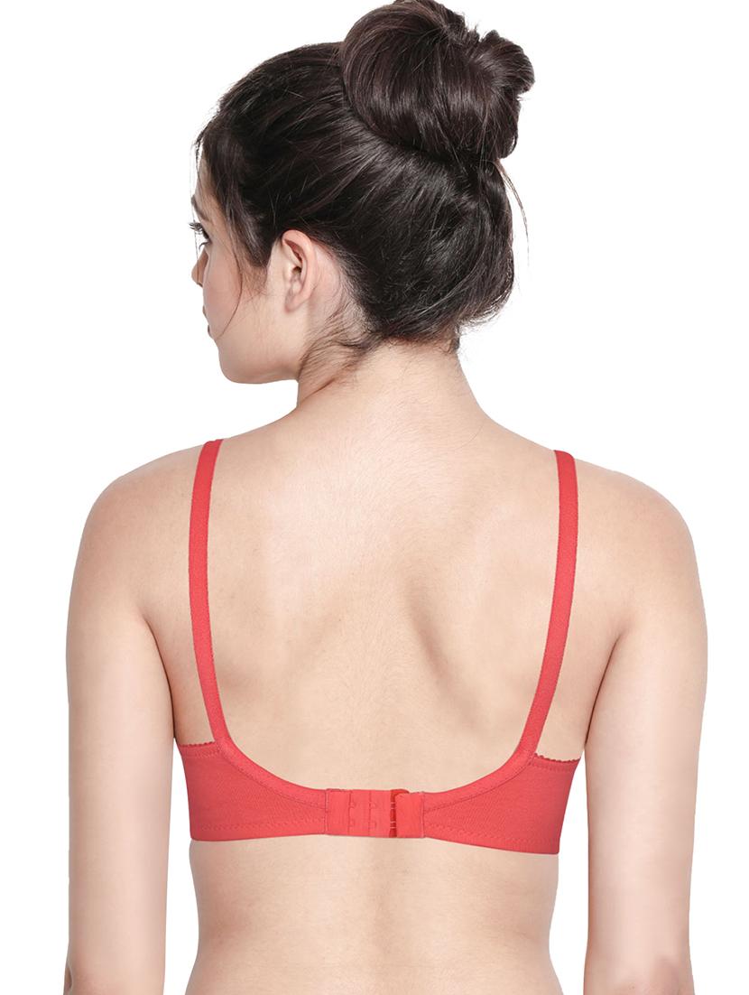 orange poly spandex tshirt bra - 19706993 - Standard Image - 2