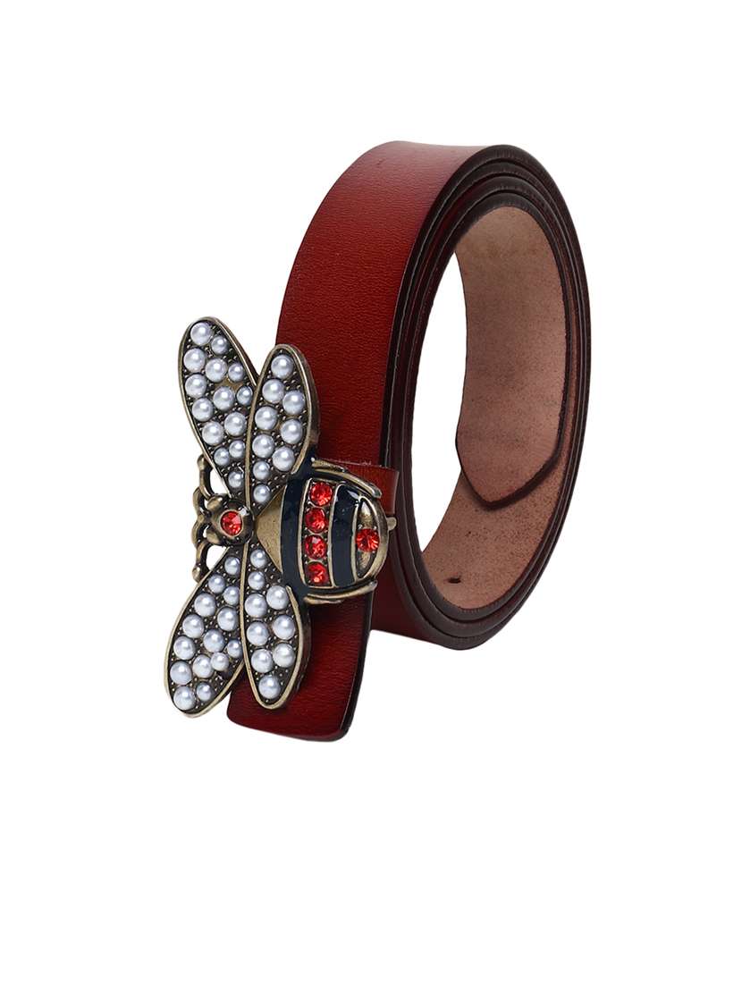 wild edge women leatherette belt