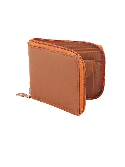 brown leatherette wallet - 19707712 -  Standard Image - 0
