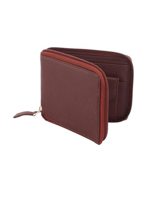 brown leatherette wallet - 19707713 - Standard Image - 0
