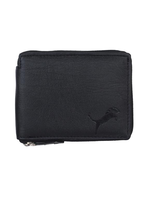 black leatherette wallet - 19707724 - Zoom Image - 0
