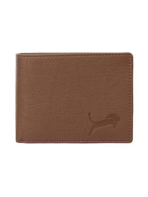 brown leatherette wallet - 19707759 - Standard Image - 0