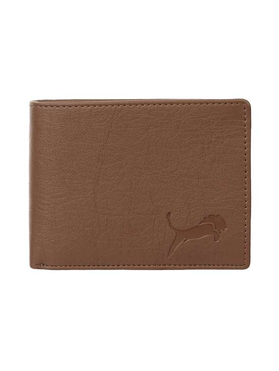 brown leatherette wallet - 19707759 - Zoom Image - 0