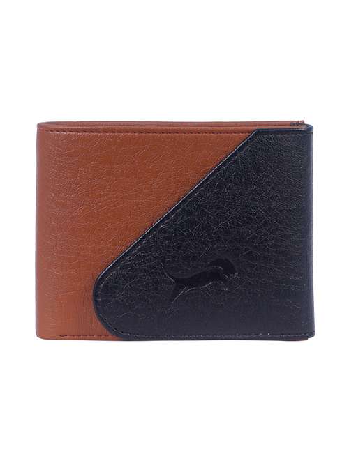 brown leatherette wallet - 19707766 -  Standard Image - 0
