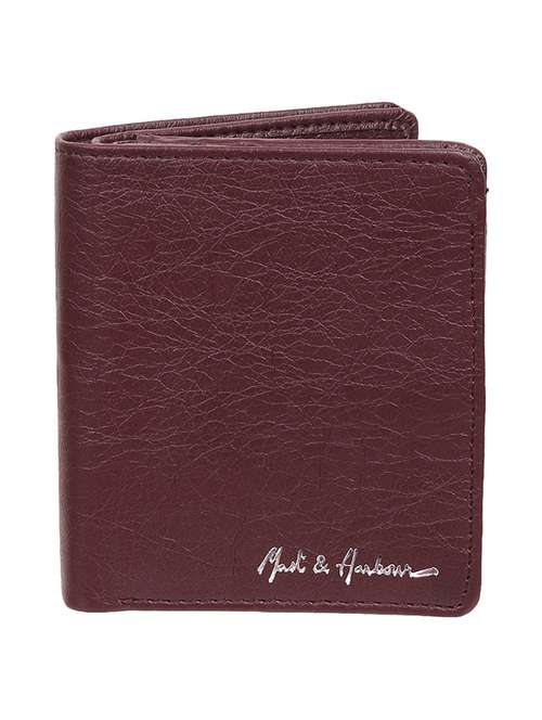 brown leatherette wallet - 19707894 -  Standard Image - 0