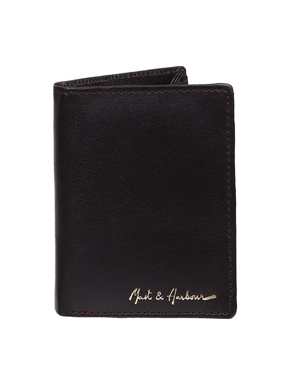 brown leatherette wallet - 19707906 -  Zoom Image - 0