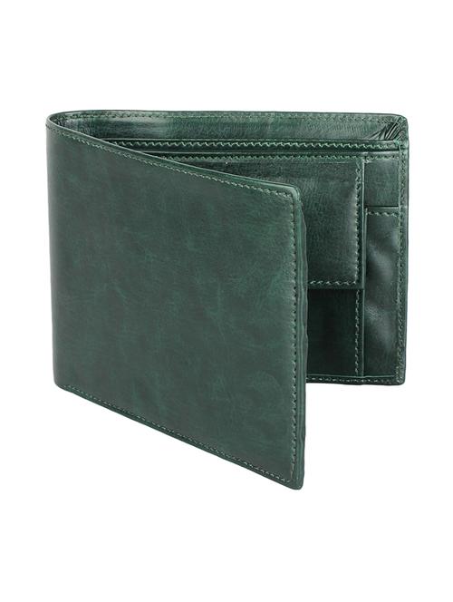 green leatherette wallet - 19707988 - Standard Image - 0