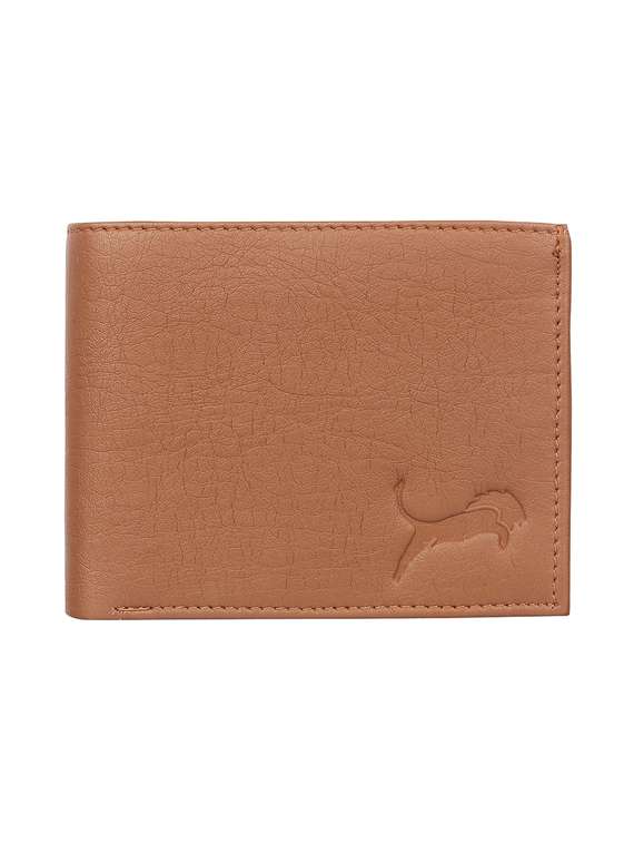 tan leatherette wallet - 19708000 -  Zoom Image - 0