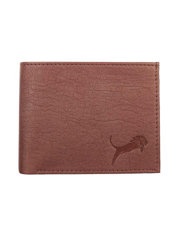 brown leatherette wallet - 19708002 - Zoom Image - 0