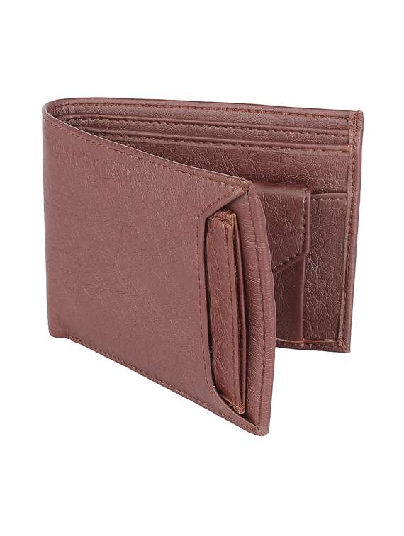 black leatherette wallet