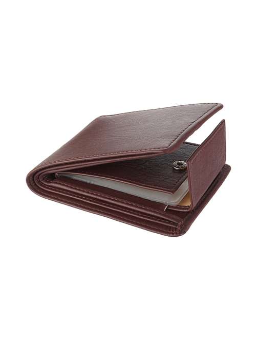 brown leatherette wallet - 19708021 -  Standard Image - 0